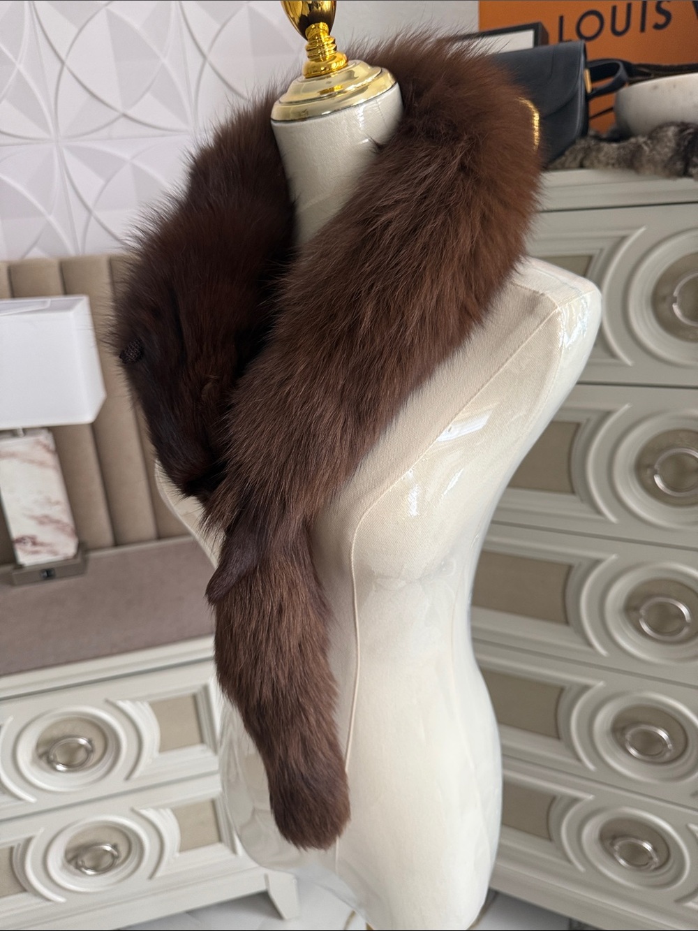 Real Fox fur scarf